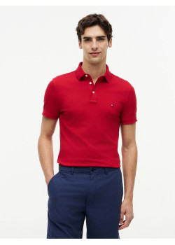 Tommy Hilfiger 1985 Collection polo tričko červené