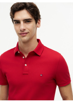 Tommy Hilfiger 1985 Collection polo tričko červené