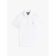 Tommy Hilfiger 1985 Slim Fit pánske polo tričko biele Tommy Hilfiger 1985 Slim Fit pánske polo tričko biele