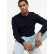 Tommy Hilfiger pánska mikina s logom modrá Tommy Hilfiger pánska mikina s logom modrá
