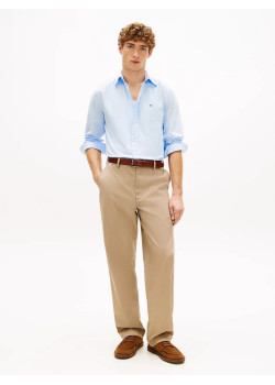 Tommy Hilfiger pánska košeľa z popelínu svetlomodrá