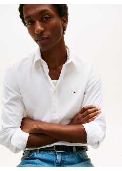 Tommy Hilfiger pánska košeľa z popelínu biela