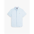 Tommy Hilfiger košeľa s krátkym rukávom modrá