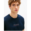 Tommy Hilfiger pánske tričko s logom modré