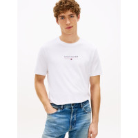 Tommy Hilfiger pánske tričko s logom Regular Fit biele Tommy Hilfiger pánske tričko s logom Regular Fit biele