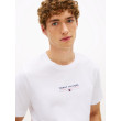 Tommy Hilfiger pánske tričko s logom Regular Fit biele Tommy Hilfiger pánske tričko s logom Regular Fit biele