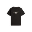 Tommy Hilfiger pánske tričko Reg s logom čierne Tommy Hilfiger pánske tričko Reg s logom čierne