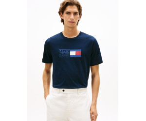 Tommy Hilfiger pánske tričko s NYC logom modré Tommy Hilfiger pánske tričko s NYC logom modré