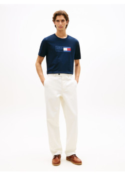 Tommy Hilfiger pánske tričko s NYC logom modré