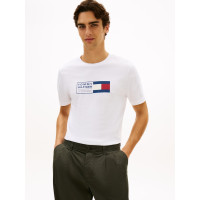 Tommy Hilfiger pánske tričko s NYC logom biele