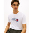 Tommy Hilfiger pánske tričko s NYC logom biele