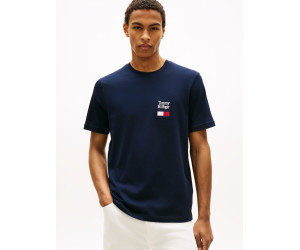 Tommy Hilfiger tričko s vyšívaným logom Regular modré Tommy Hilfiger tričko s vyšívaným logom Regular modré