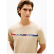 Tommy Hilfiger pánske tričko Brand Love béžová