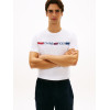 Tommy Hilfiger pánske tričko Brand Love biele Tommy Hilfiger pánske tričko Brand Love biele