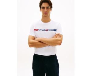 Tommy Hilfiger pánske tričko Brand Love biele