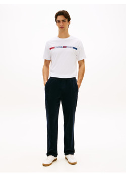 Tommy Hilfiger pánske tričko Brand Love biele