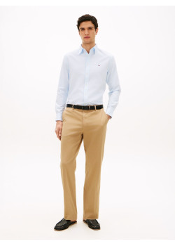 Tommy Hilfiger košeľa TH Flex Dobby modrá