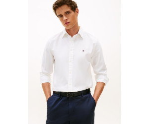 Tommy Hilfiger košeľa TH Flex Dobby biela Tommy Hilfiger košeľa TH Flex Dobby biela