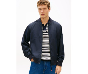 Tommy Hilfiger bomber bunda s logom tmavomodrá Tommy Hilfiger bomber bunda s logom tmavomodrá