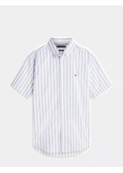 Tommy Hilfiger pruhovaná košeľa biela