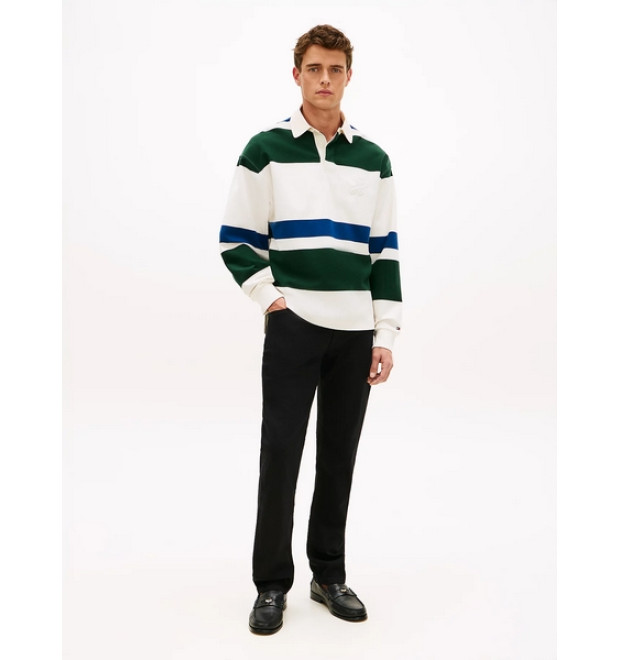 Tommy Hilfiger Slim Fit rifle čierne