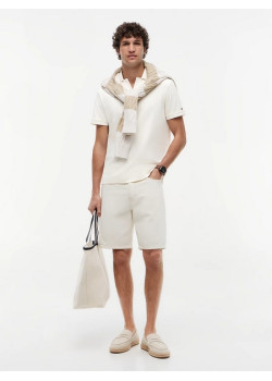 Tommy Hilfiger pánska polokošeľa svetlo žltá