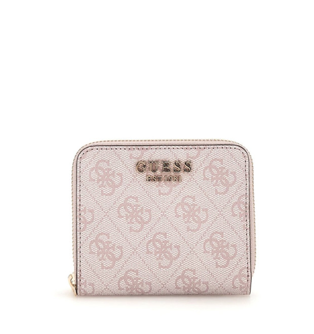 Peňaženka Guess s potlačou loga ružová Peňaženka Guess s potlačou loga ružová