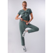 Liu Jo Scuba Nohavice Slim Fit zelené