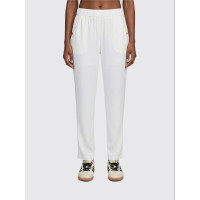 Liu Jo Slim-Fit nohavice s lemom biele Liu Jo Slim-Fit nohavice s lemom biele