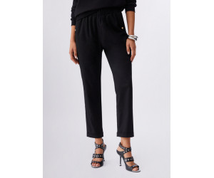 Liu Jo Slim-Fit nohavice s lemom čierne