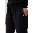 Liu Jo Slim-Fit nohavice s lemom čierne