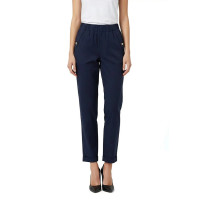 Liu Jo Slim-Fit nohavice s lemom modré
