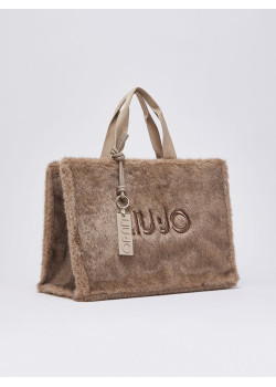 Liu Jo Teddy shopper kabelka béžová