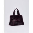 Liu Jo teddy kabelka Small Tote fialová