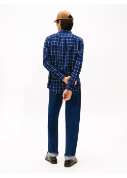 Tommy Hilfiger pánska košeľa Twill modrá