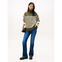 Tommy Hilfiger bootcut dámske rifle tmavomodré Tommy Hilfiger bootcut dámske rifle tmavomodré
