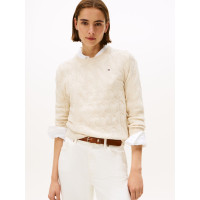 Tommy Hilfiger dámsky vlnený sveter béžový