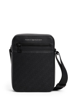 Tommy Hilfiger Monogram Mini Reporter čierna