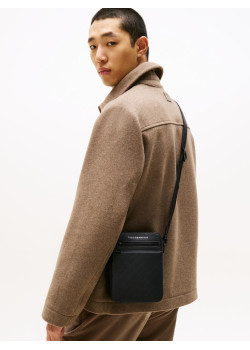Tommy Hilfiger Monogram Mini Reporter čierna