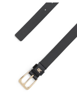 Tommy Hilfiger dámsky hladký opasok čierny