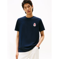 Tričko Tommy Hilfiger MW0MW40024DW5 Modrá Tričko Tommy Hilfiger MW0MW40024DW5 Modrá