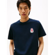 Tričko Tommy Hilfiger MW0MW40024DW5 Modrá Tričko Tommy Hilfiger MW0MW40024DW5 Modrá