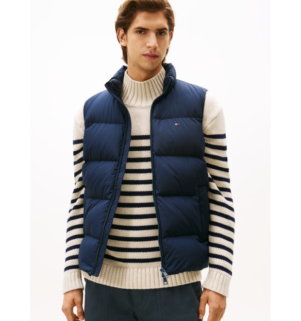 Tommy Hilfiger pánska prešívaná vesta modrá Tommy Hilfiger pánska prešívaná vesta modrá
