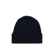 Tommy Hilfiger zimná čiapka s logom Beanie modrá Tommy Hilfiger zimná čiapka s logom Beanie modrá