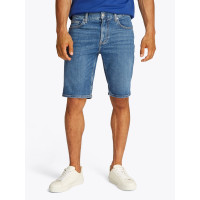 Tommy Hilfiger pánske rifľové Slim kraťasy tmavomodré Tommy Hilfiger pánske rifľové Slim kraťasy tmavomodré