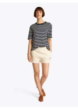 Tommy Hilfiger dámske bavlnené kraťasy béžové