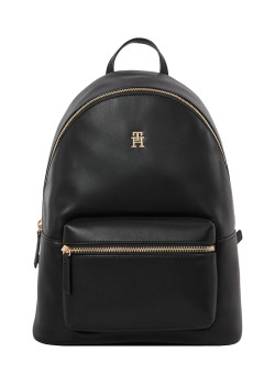 Tommy Hilfiger Th Logotape malý ruksak čierny