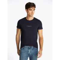 Tričko Tommy Hilfiger MW0MW32584DW5 Modrá Tričko Tommy Hilfiger MW0MW32584DW5 Modrá