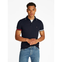 Tommy Hilfiger Slim Fit Polo tričko modré Tommy Hilfiger Slim Fit Polo tričko modré