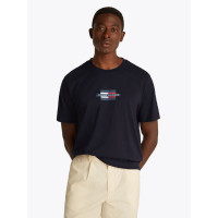 Tričko Tommy Hilfiger MW0MW38636DW5 Modrá Tričko Tommy Hilfiger MW0MW38636DW5 Modrá